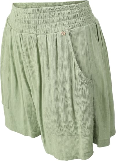 Brunotti - Essia - Korte Broek Eucalyptus - 100% Viscose - Korte Broek Dames - Loose Fit - XL