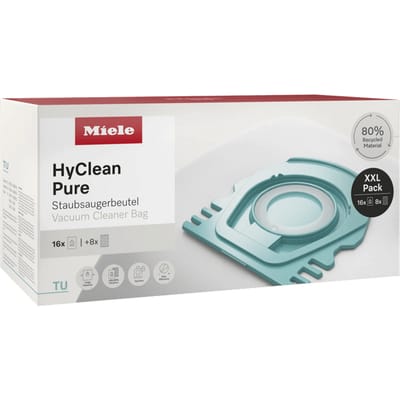 Miele TU HyClean Pure stofzuigerzakken - XXL verpakking - geschikt voor de Guard S1 & L1 serie