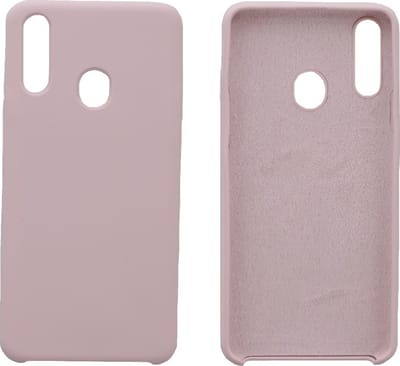 LuxeBass Hoesje geschikt voor Samsung Galaxy A20s siliconen hoesje - Zandpoeder - telefoonhoes - gsm hoes - gsm hoesjes