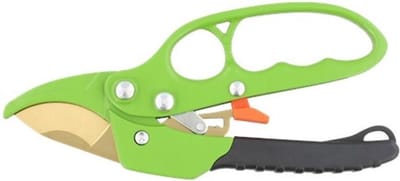 Pruner - Snoeischaar - extra power - Rozen. Bloemen. Takken. Tuin schaar. knijpt een bezemsteel in twee stukken.