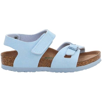 Birkenstock Colorado Kids Sandalen Finished Sky Narrow-fit |  Blauw | Imitatieleer | Maat 24