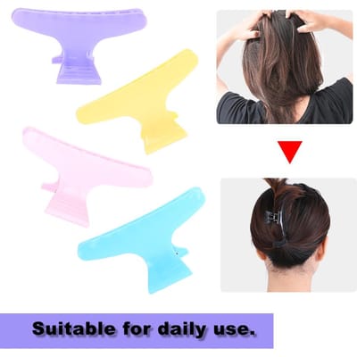 12 Delige Set Haarklemmen Haarpin Poot Vrouwen Schoonheid Kappersgereedschap Kleuren beige