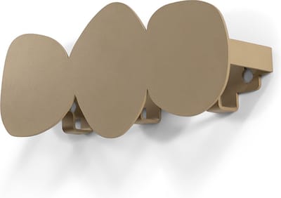 Spinder x Eva van de Ven kapstok Tumulo Small - Champagne - 3 haken - Staal