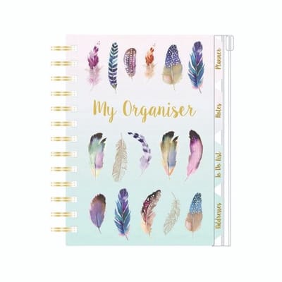 Rebo Productions Planner 17,5 X 16 Cm Karton/papier Ringband