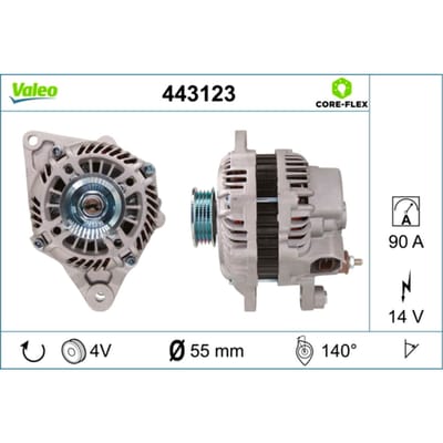 Driefasige generator VALEO 443123
