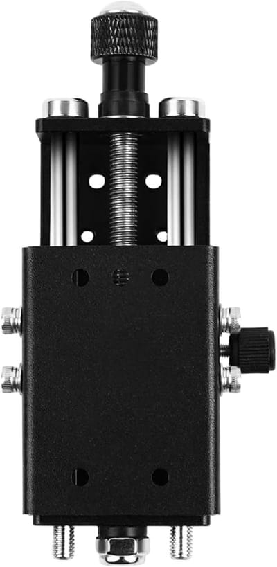 Z-as Spindelhouder - Montagebeugel Aluminium - Precisie Gravure - Verstelbaar Ontwerp - 11.58 cm - Aluminium
