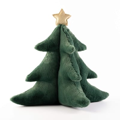 XMAS-PINE - sierkussen 40x40x50 cm - kerstboom - Mountain View - groen