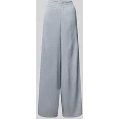 Broek met wijde pijpen en elastische band, model 'CEILING'