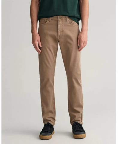 Gant Desert Regular Fit Spijkerbroek Bruin 32 / 34 Man