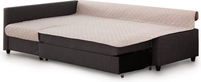 Belmarti Frilena slaapbankbeschermer 180 cm - beige - links