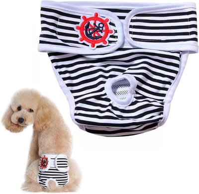Herbruikbare hondenluiers voor mannelijke honden - Comfortabele en ademende luiers voor huisdieren, ideaal voor training en incontinente honden