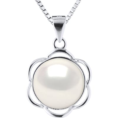PETAL zoetwater parel White 9-10 mm 925