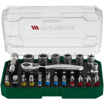 PARKSIDE Ratel-bitset, bitset of bit- en dopsleutelset