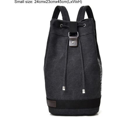 Seau en toile pliable sac à dos militaire tactique voyage randonnée armée alpinisme sac à bandoulière Small noir