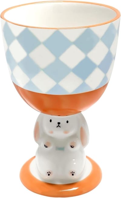 Schattige 3D Konijn Mok, Keramische Dierenmok voor Pasen, Grappige Koffiemok, Perfecte Cadeaus voor Verjaardag en Jubileum