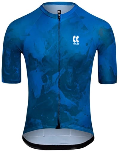 Kalas Motion Z6 Korte Mouw Wielertrui Blauw XL Man