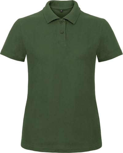 B&C Id.001 Ladies' Polo Shirt CGPWI11 - Bottle Green - XL