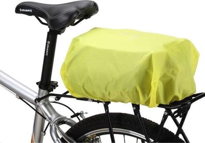 Housse de pluie universelle Wozinsky avec élastique pour sac de vélo sac à dos vert (WBB5YW)
