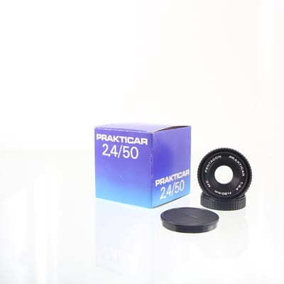 Nieuw (oude stock) Prakticar 2,4/50 lens