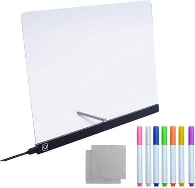 LCD Schrijftablet - Notitieblok Digitaal - Notities Maken - Drukgevoelig Display - 182 x 17 cm - Niet gespecificeerd