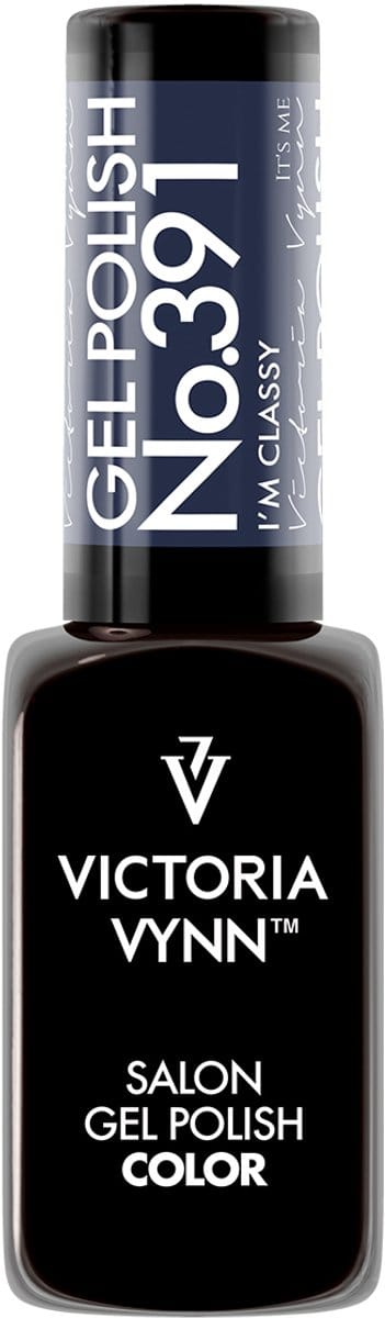 Victoria Vynn – Salon Gelpolish 391 I’m Classy - donker grijs paars - gel polish - gellak - nagels - nagelverzorging - nagelstyliste - uv / led - nagelstylist - callance