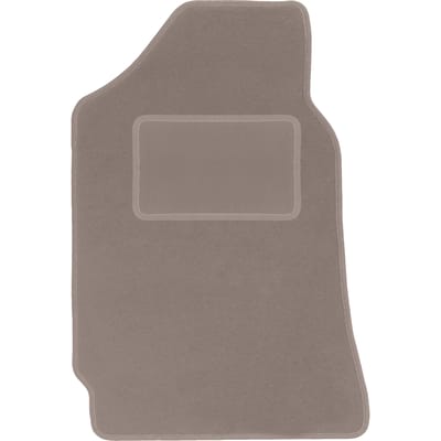 Beige bestuurdersmat voor: Polski Fiat 125P sedan (1967-1991)