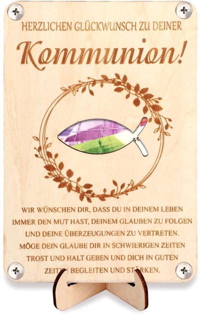 Dailygoods- Geldgeschenk Houten - Tafeldecoratie - Communie - Geldgeschenken - Cadeaus voor Mannen - Uniek Ontwerp - Cadeau