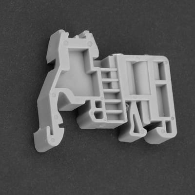 Dailygoody - 35 Mm DIN-rail Klemmenblok - Eindstopper - Eenvoudige