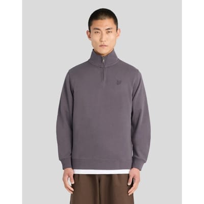 Lyle & Scott Superfine Quarter Zip Sweatshirt