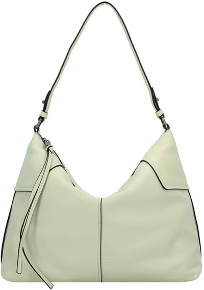 LIEBESKIND BERLIN Leren Schoudertas Mila Tokyo Sheep Hobo Bag Sage Mintgroen