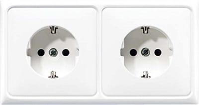 JungCD500Wandcontactdoos (schakelmateriaal)CD522BFWW