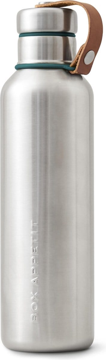 Black+Blum Waterfles - Dubbelwandig - 750 ml - RVS - Zeeblauw