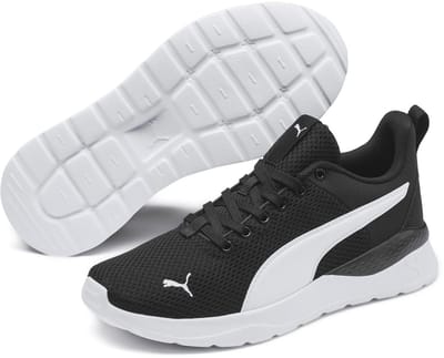 PUMA Anzarun Lite Jr Unisex Sportschoenen - Peacoat-Puma White