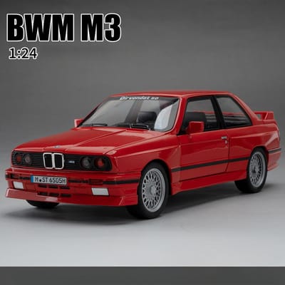 1:24 Bmw M3 Lichtmetalen Sportwagen Model Diecasts Metaal Klassiek Auto Model Hoge Simulatie Geluid En Licht Kinderspeelgoed Cadeau C410