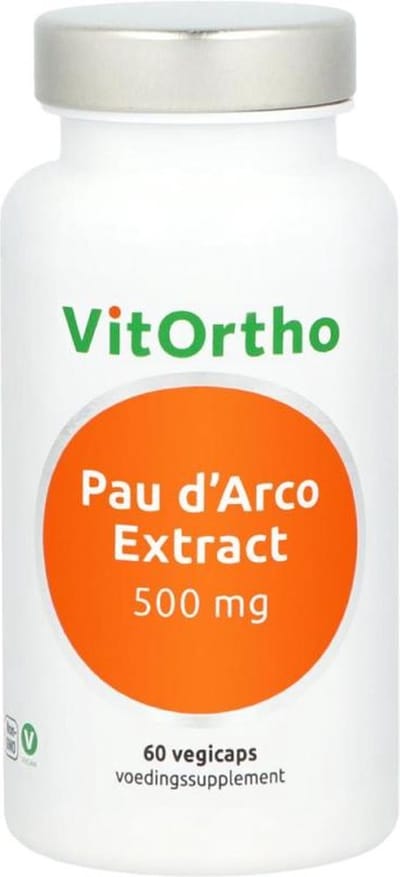 Vitortho Pau d’Arco Extract 500 mg 60 vegacapsules