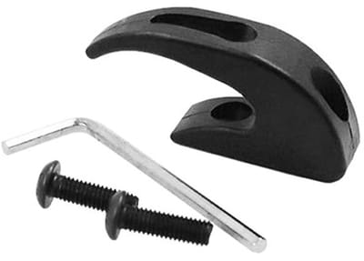 Dailygoody - elektrische scooterhaken - zwarte haak - maximaal draagvermogen 50 kg - accessoires voor scooters - ideaal voor dagelijks gebruik - licht