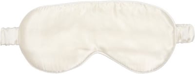 Beauty Pillow® Luxury Silk Mask - slaapmasker - 100% pure Mulberry zijde - 22 momme - Pearl