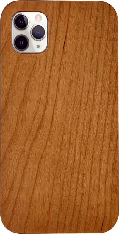 Peachy Kersenhout geschikt voor iPhone 11 Pro hoesje - Echt hout Natuur