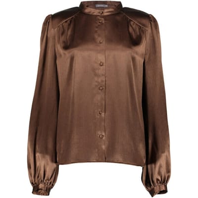 Geisha - 63615-14 - Blouse satin buttons