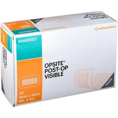 Opsite Post OP Visible 10cm x 15cm 20 Pleister