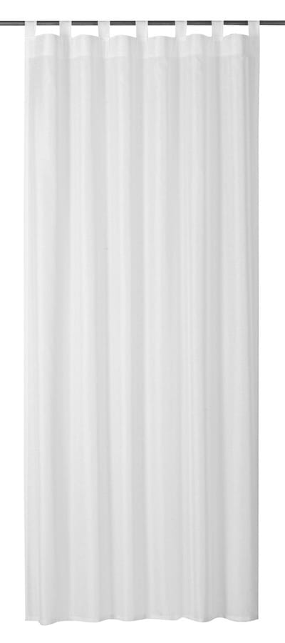 Elbersdrucke Gordijn met lussen Effecto 255x140 cm wit