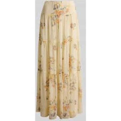 Maxirok van chiffon model 'PAULINDA MAX'