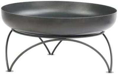 Vuurschaal Staal - Tuinhaard Buiten - Terras Verwarmen - Handgemaakt Design - 60-80 cm Diameter - Roestbruin