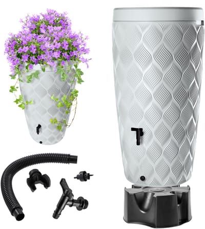 Reveret regenwatertank 240L met aansluitset en standaard