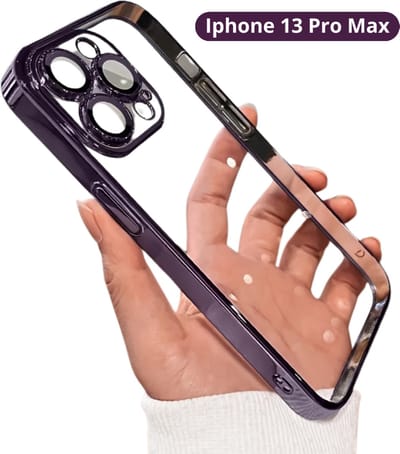 Livano Telefoon Hoesje - Telefoonhoesjes - Phone Case - Shockproof - Premium Protection - Geschikt Voor iPhone 13 Pro Max - Donker Violet