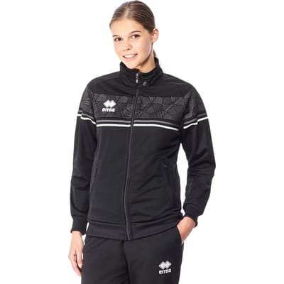 Sweatshirt Errea Diana Ad 07780 Zwart Zwart Wit - Sportswear - Vrouwen