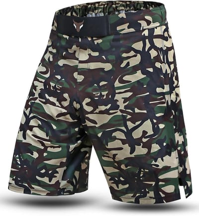 MMA Shorts Camouflage voor Training, Boksen en Cage Fighting