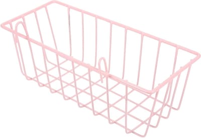 Hooi Feeder Konijn - Voerhouder Kleine Dieren - Voorkomt Verspilling - Met Ophangrek - 23.5x11x10 cm - Roze