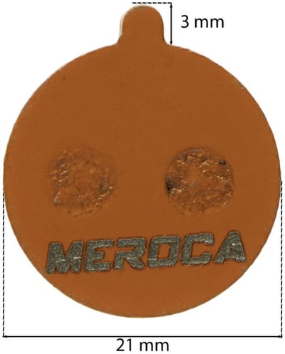 Meroca - Remblokkenset - Półmetaliczny - Voor Elektrische Steps - Universeel