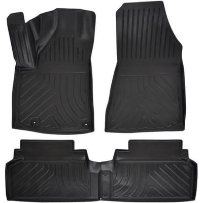 Vloermatten - Premium - Kia Niro EV - Rubber - 4 stuks - Zwart